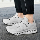 Sneakers da uomo in mesh traspirante con lacci