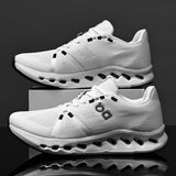 Sneakers da uomo in mesh traspirante con lacci