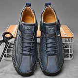 Scarpe uomo stringate basse effetto pelle texturizzato