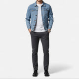 Levin | Casaco de ganga slim fit para homem