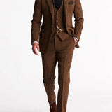 Abito tre pezzi uomo slim fit monopetto