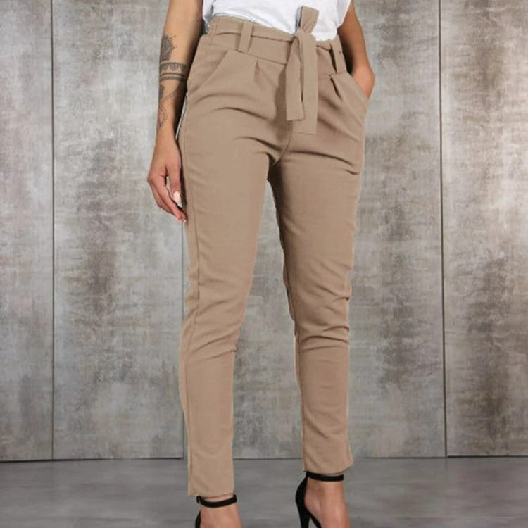 Jassie | Pantaloni comodi a vita alta da donna